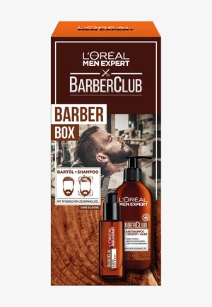 L'Oréal Men Expert GIFT SET BARBER CLUB BEARD SHAMPOO & BEARD OIL WITH CEDARWOOD ESSENTIAL OIL - Rasierset
