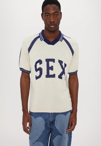 Carne Bollente CAPTAIN KINKY UNISEX - Jumper - cream/dark blue