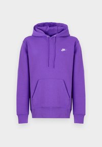 CLUB HOODIE - Sweatshirt - wild grape/white