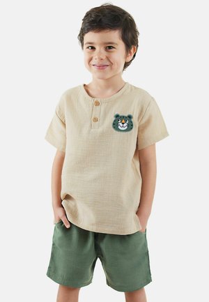 TIGER SET - Shorts - beige