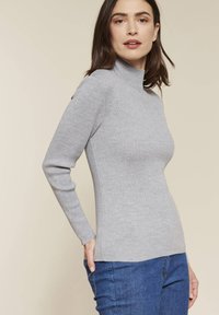 Damart RAYÉ - Pullover - gris chiné