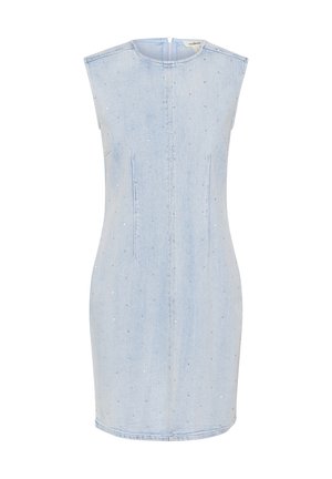 Soaked in Luxury, SLROMY - Denimové šaty - medium blue denim