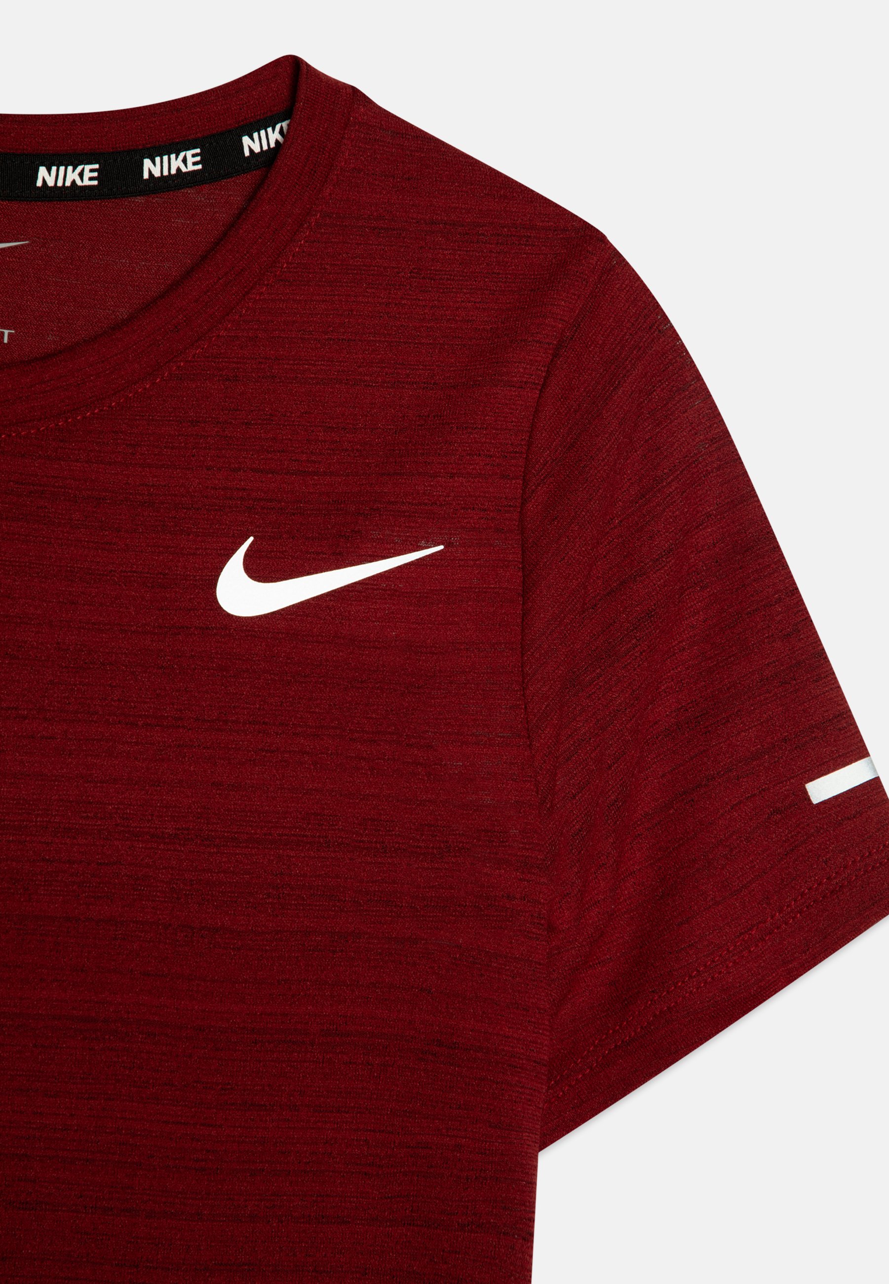 nike miler red t shirt