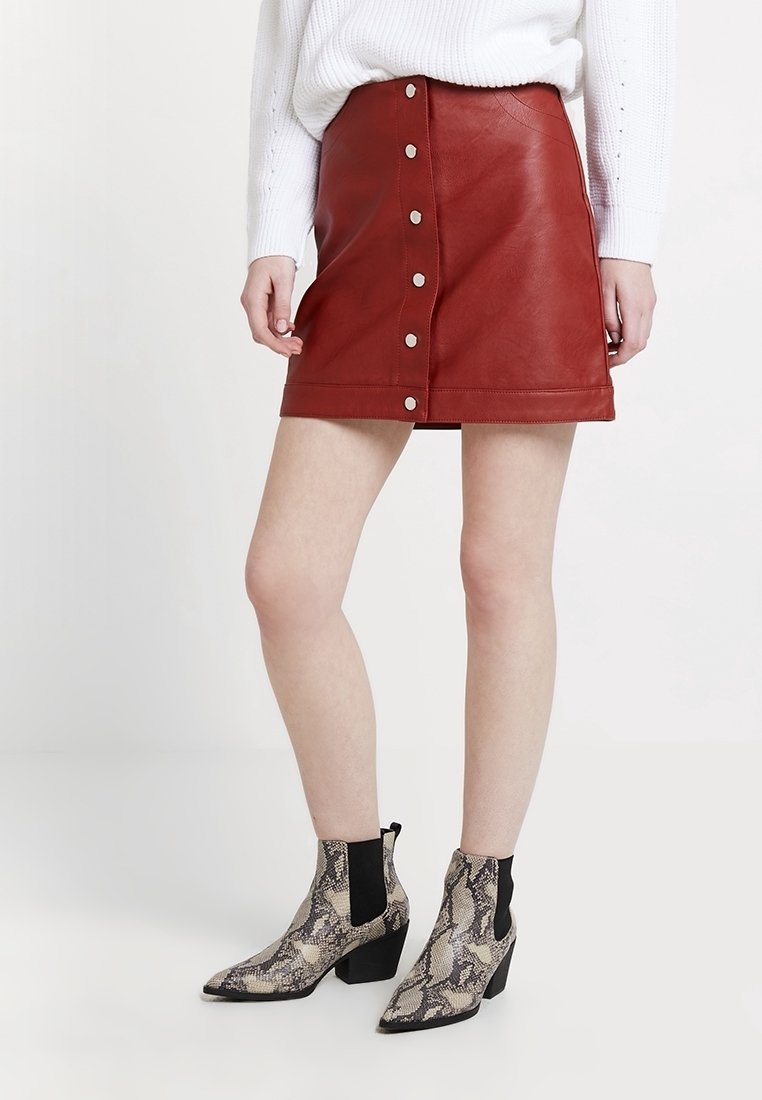 Topshop Jupe trapèze - brown