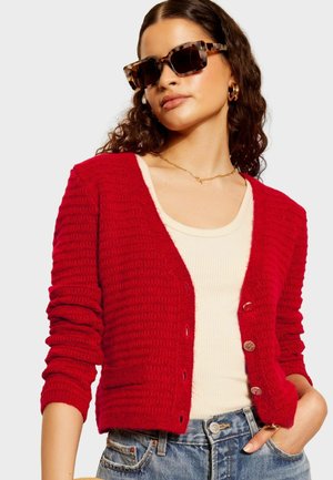 Friends Like These V NECK REGULAR - Neuletakki - red