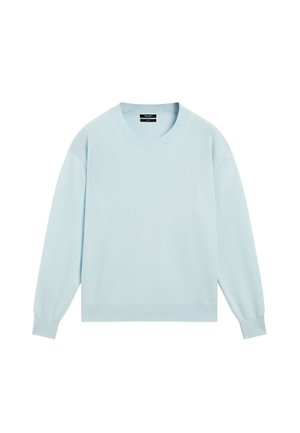 Massimo Dutti, Striktrøje - light blue