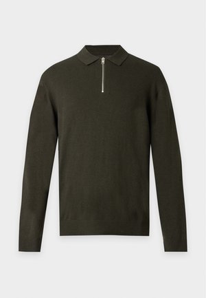 Jack & Jones, JJEEMIL HALF ZIP - Pullover - rosin
