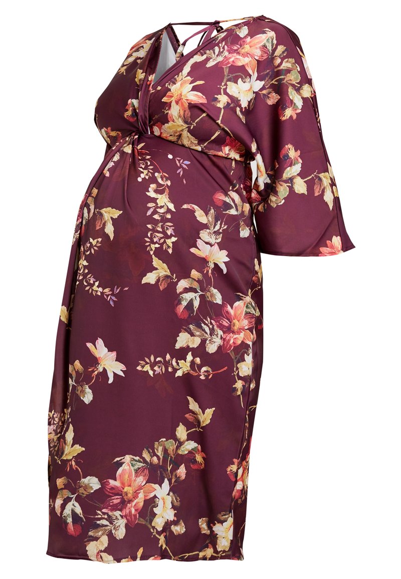 Hope & Ivy Maternity Jurk bordeauxrood Hope & Ivy Maternity Jurk bordeauxrood