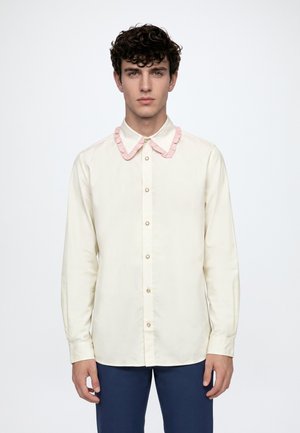 Sister Jane THÉODORE RUFFLE SHIRT UNISEX - Риза - cream