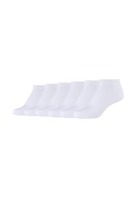 WOMEN SNEAKER 6 PACK - Socks - white
