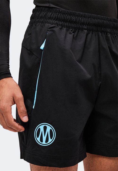 PUMA OLYMPIQUE MARSEILLE PUMATECH RELAXED SHORTS - Club wear - black/vibrant blue — photo 6