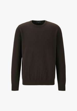 FALKE Basic Lambswool Crew - Maglione - dark brown