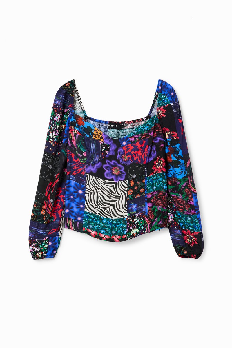 Desigual Blouse zwart Desigual Blouse zwart