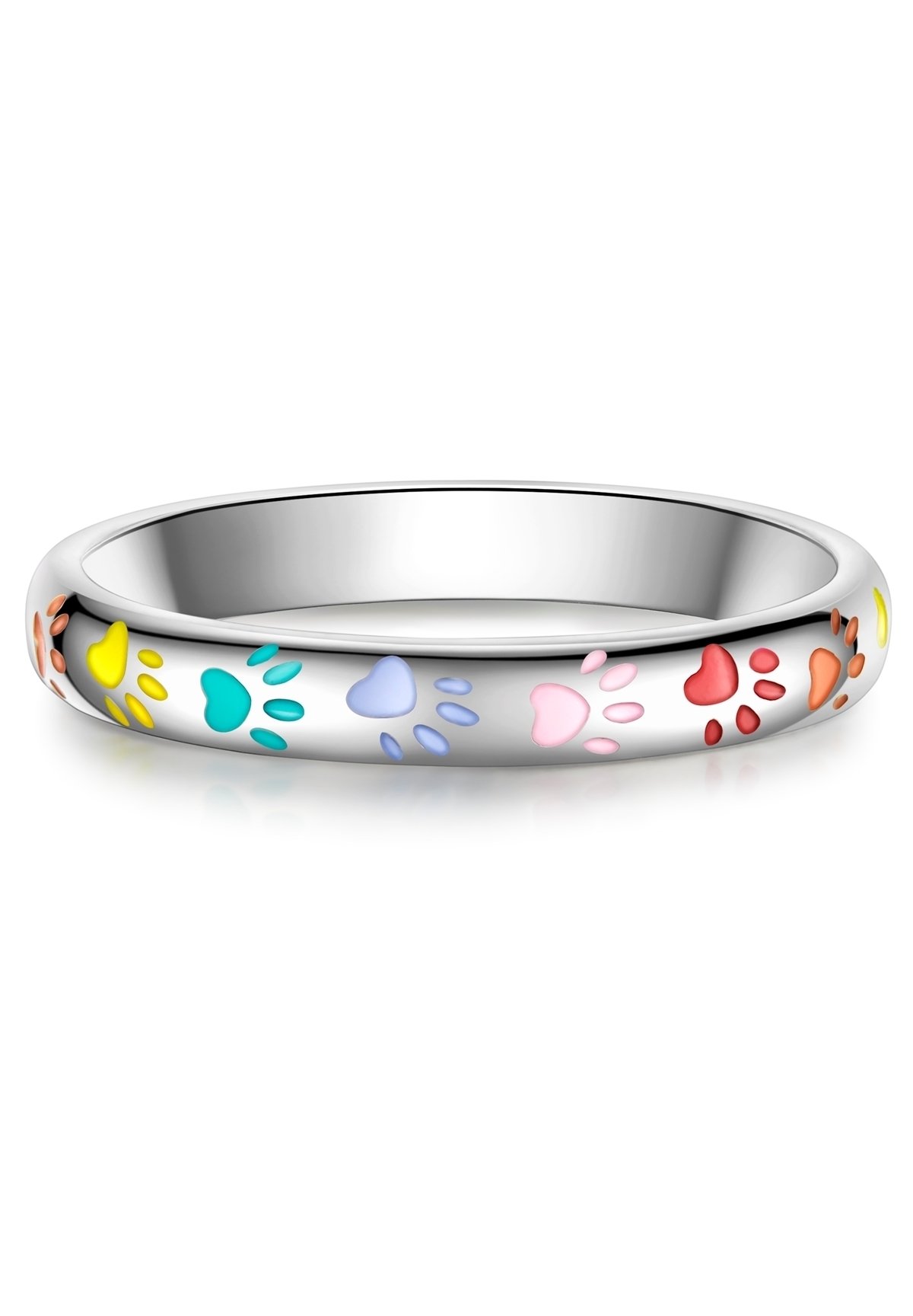 Bague Ambre Argent Émaillé (Charme Émaillé) | Bohème | La Pierre Fr