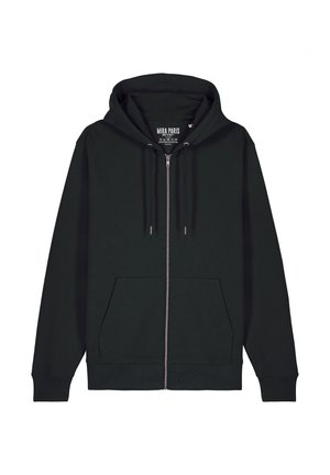 Mira Paris, FREE SOUL BACK EMBROIDERY - Sweat zippé - black