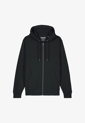 Mira Paris, FREE SOUL BACK EMBROIDERY - Sweat zippé - black