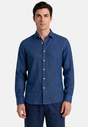 Alea, CAMICIA MANICA LUNGA - Camicia - blu denim