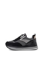 Zapatillas Queen Helena Altas QUEEN HELENA Zapatillas Deportivas Altas Para Mujer Sneakers Deportivas Con Cuña X28-39 Gris, 39 EU Schecker Mujer