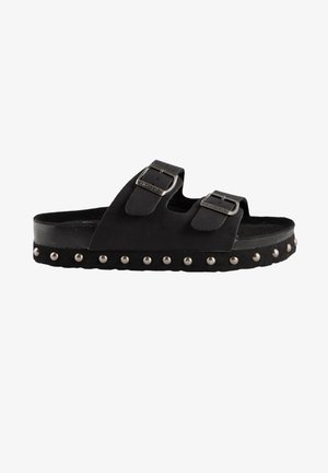 FREYA - Mules - schwarz