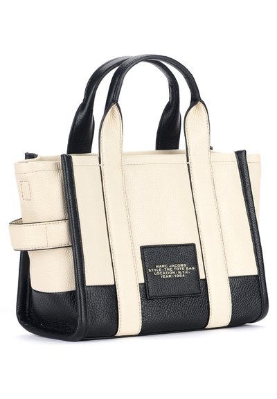 MARC JACOBS THE SMALL TOTE - Geantă de mână - bianco