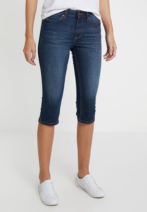 Jeans Shorts - dark-blue denim