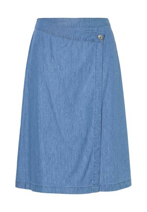 Angel of Style, A-snit nederdel - mid blue denim