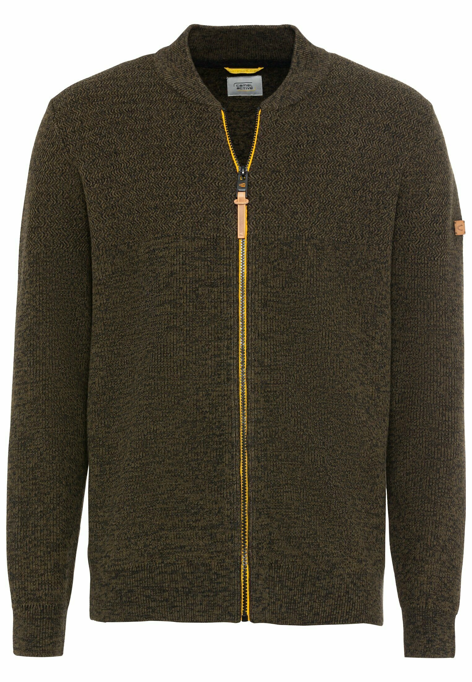 camel active ANGENEHMEN Cardigan olive brown/olive Zalando