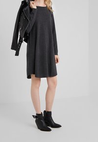 Repeat Abito in maglia - mottled dark grey