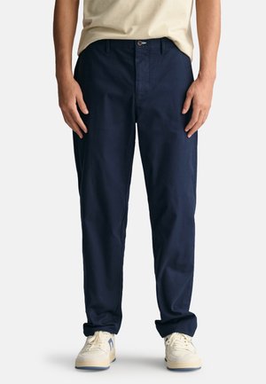 REGULAR FIT - Chinos - marine