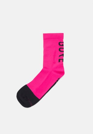 MID BRAND UNISEX - Sports socks - process pink/black