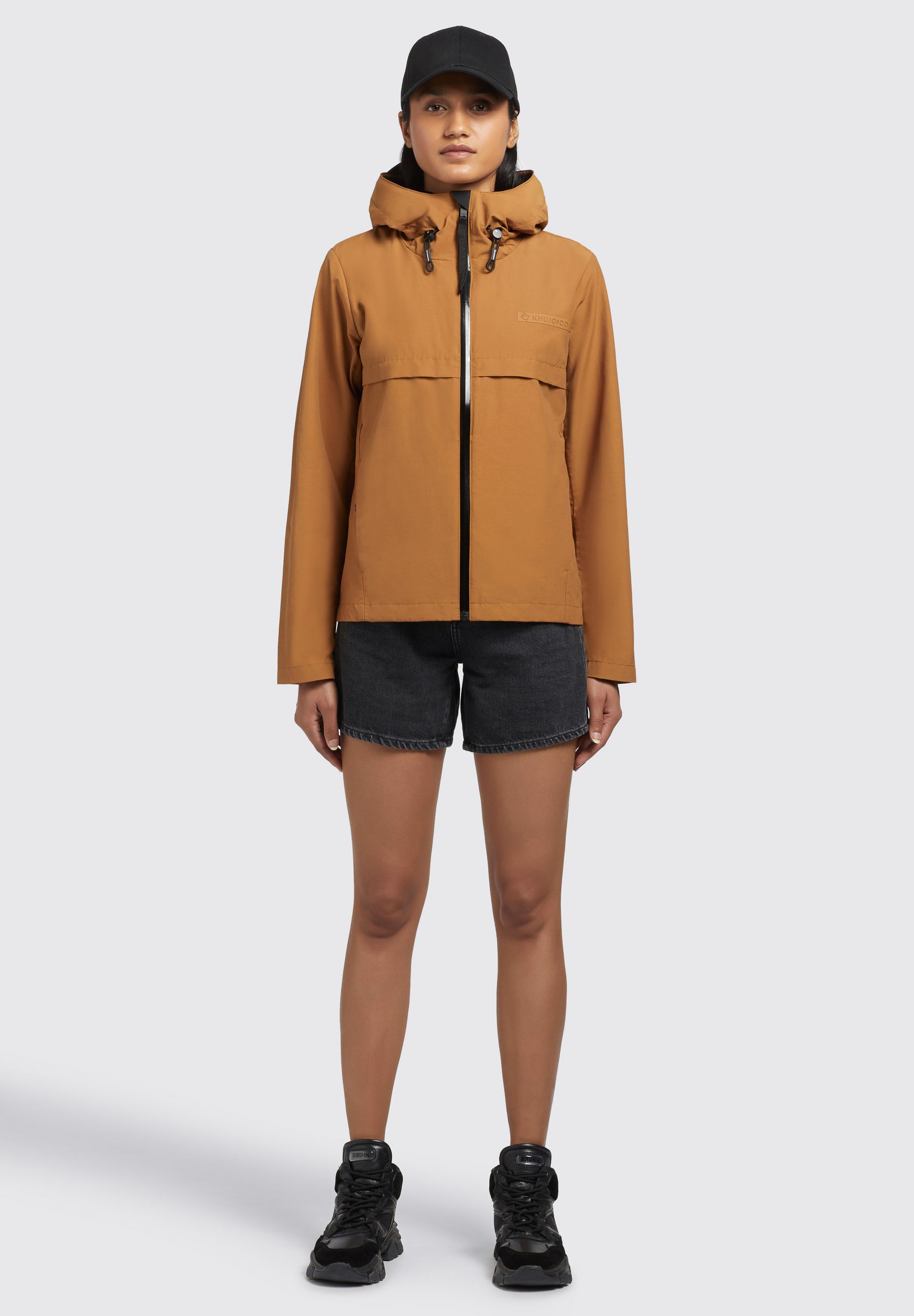 khujo TIEMA - Kurtka Outdoor/ochra - Zalando.pl