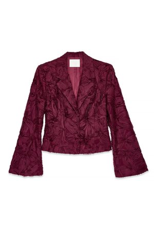 STRUCTURED - Blazer - burgundy