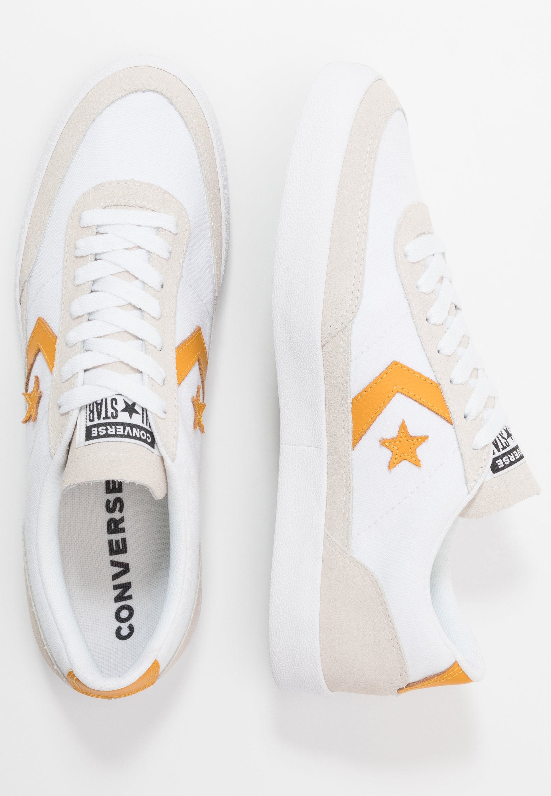 Converse NET STAR Joggesko whitesunflower goldegret Converse CLASSIC CHUCK OX Joggesko sunflower goldegret