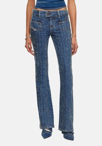 Diesel D EBUSH S - Vaqueros bootcut - blue