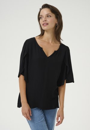 KAMONA - Blouse - black deep
