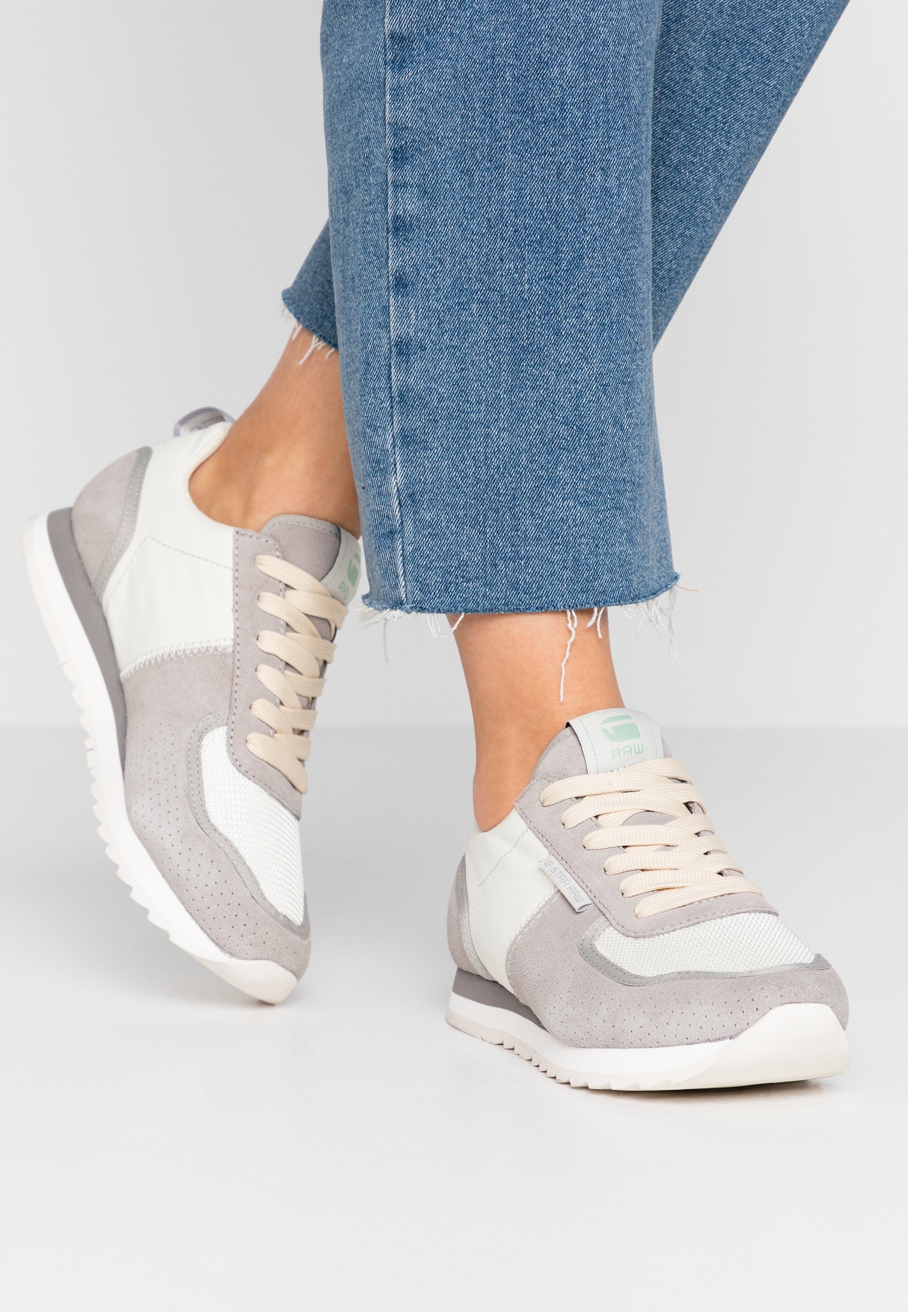 G Star VIN RUNNER Joggesko light greymilk Zalando.no G Star CADET Joggesko milk Zalando.no
