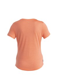 icebreaker WOMEN SPHERE SCOOP TEE - T-shirt - bas - MEDIUM PINK