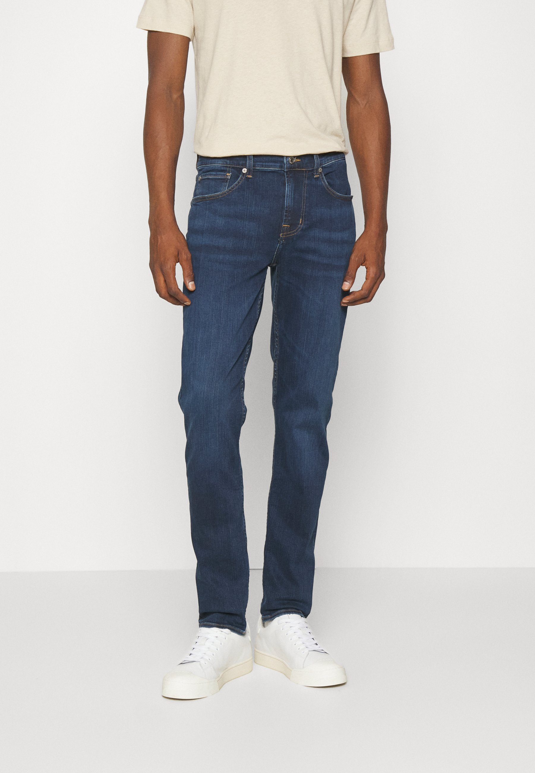 Jeans 7 For All Mankind Slimmy Tapered - Hombre - Corte Ajustado Philly Blue