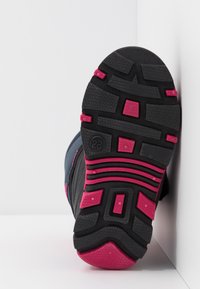 KangaROOS BEAN II - Vinterstøvler - dark navy/daisy pink