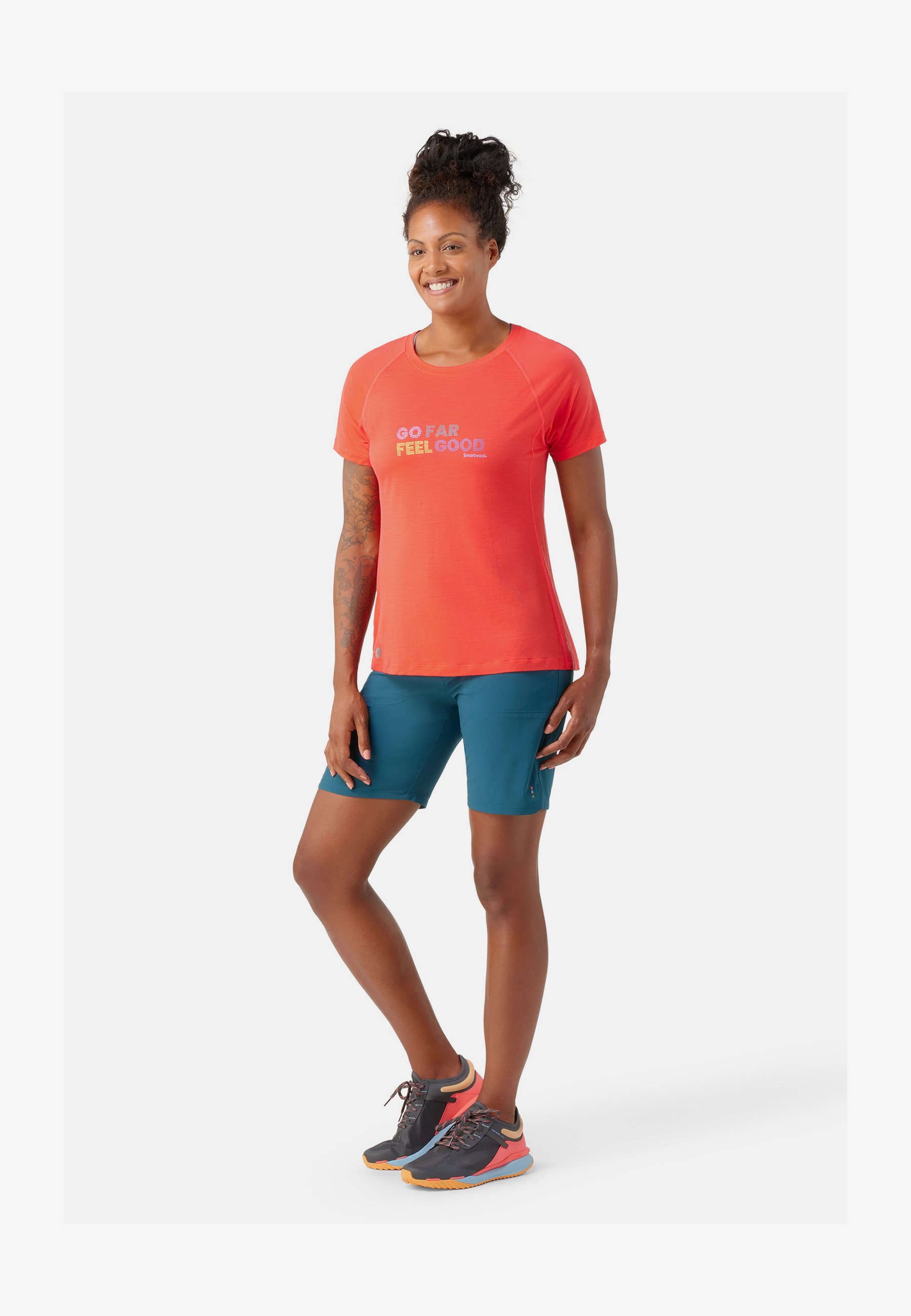Smartwool Active T-Shirt A Manica Corta Uomo – Leggera, Traspirante E Morbida Per L'Uso Quotidiano