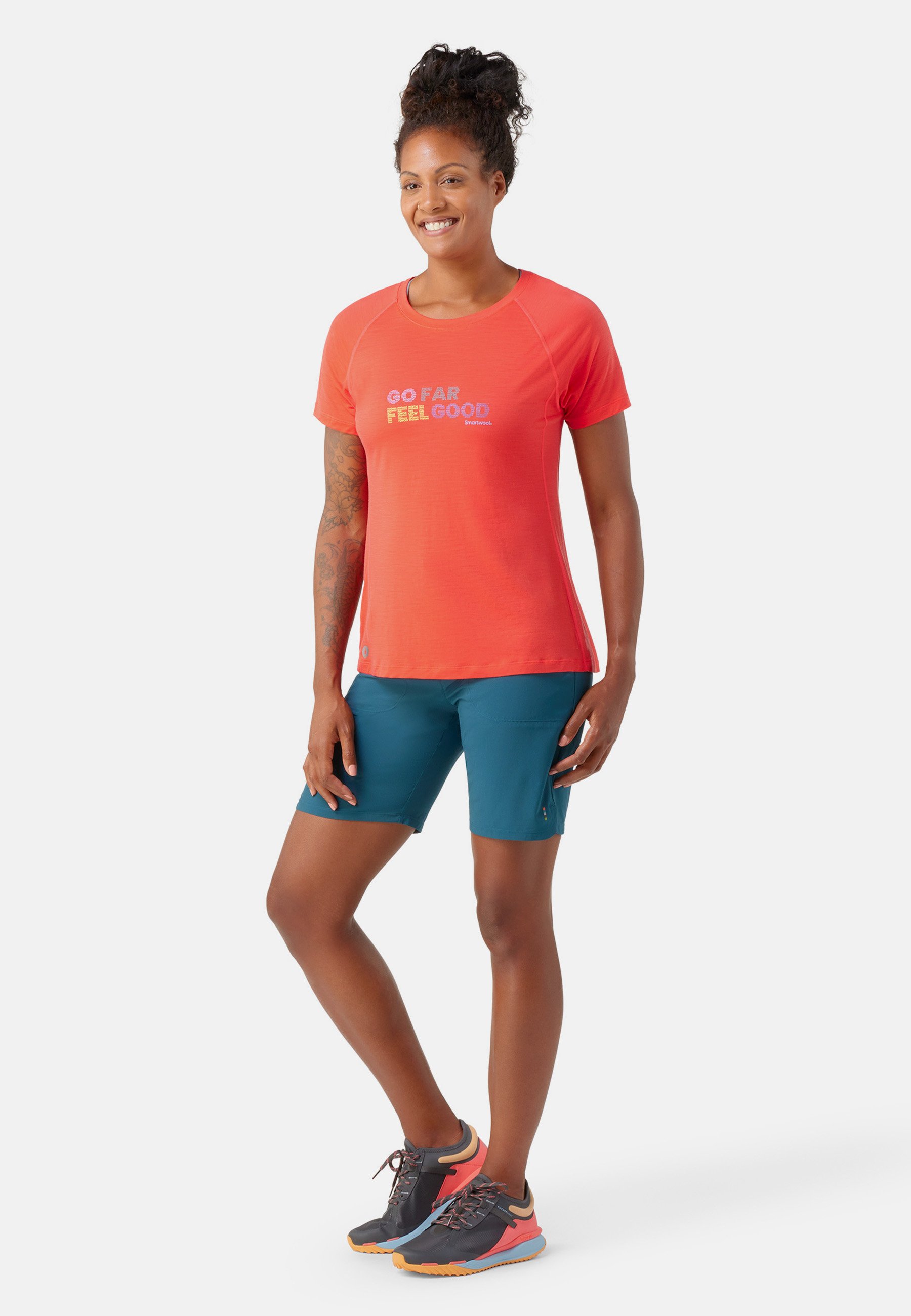 Smartwool Active T-Shirt A Manica Corta Uomo – Leggera, Traspirante E Morbida Per L'Uso Quotidiano