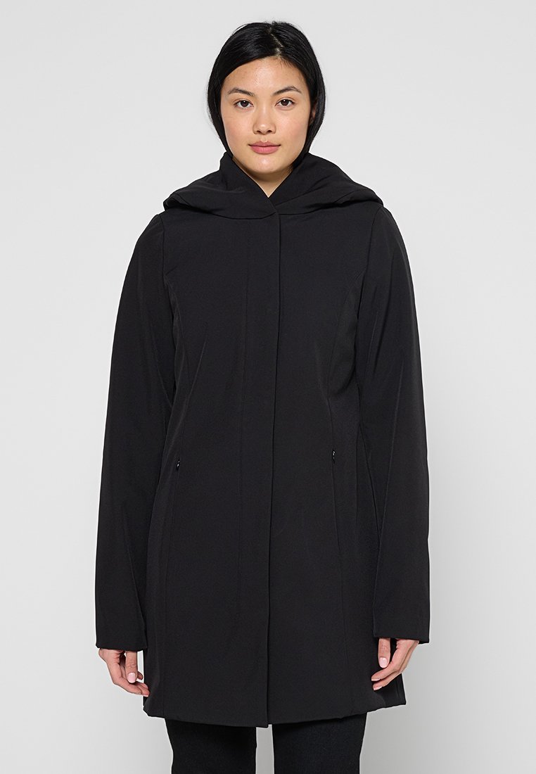 Vero Moda Tall Halflange jas zwart Vero Moda Tall Halflange jas zwart