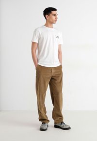 Lee LOOSE WORKWEAR  - Trousers - dark khaki