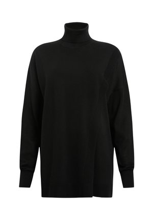 AllSaints BERN WRAP - Džemperis - black