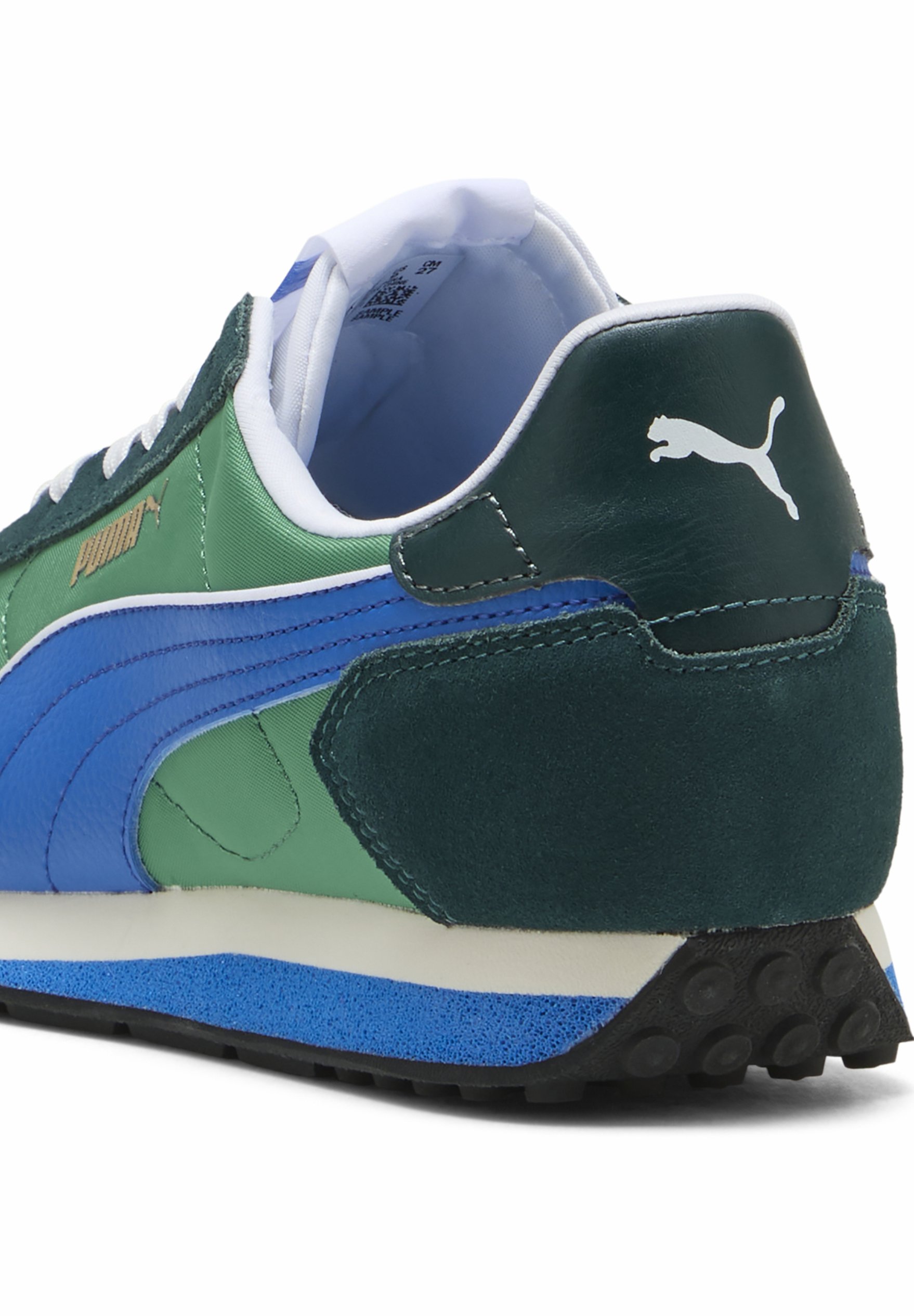 Puma ST MILER SNEAKERS - Baskets basses - archive green/team royal/green  terrain/vert - ZALANDO.FR