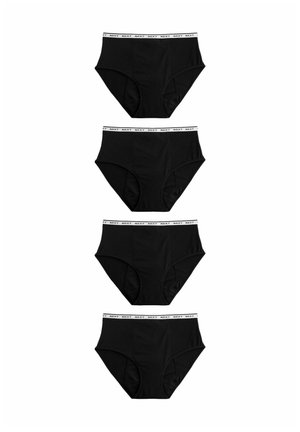 HEAVY FLOW FULL 4 PACK - Kuukautisalushousut - black