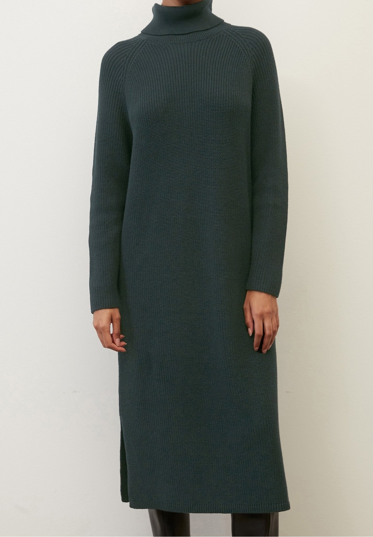 Marc O'Polo Robe pull green/vert (Seconde main) ZALANDO