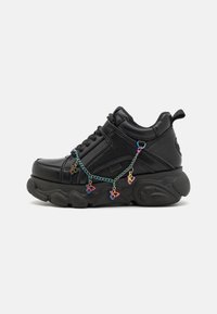 Unselected, blackmulti-coloured