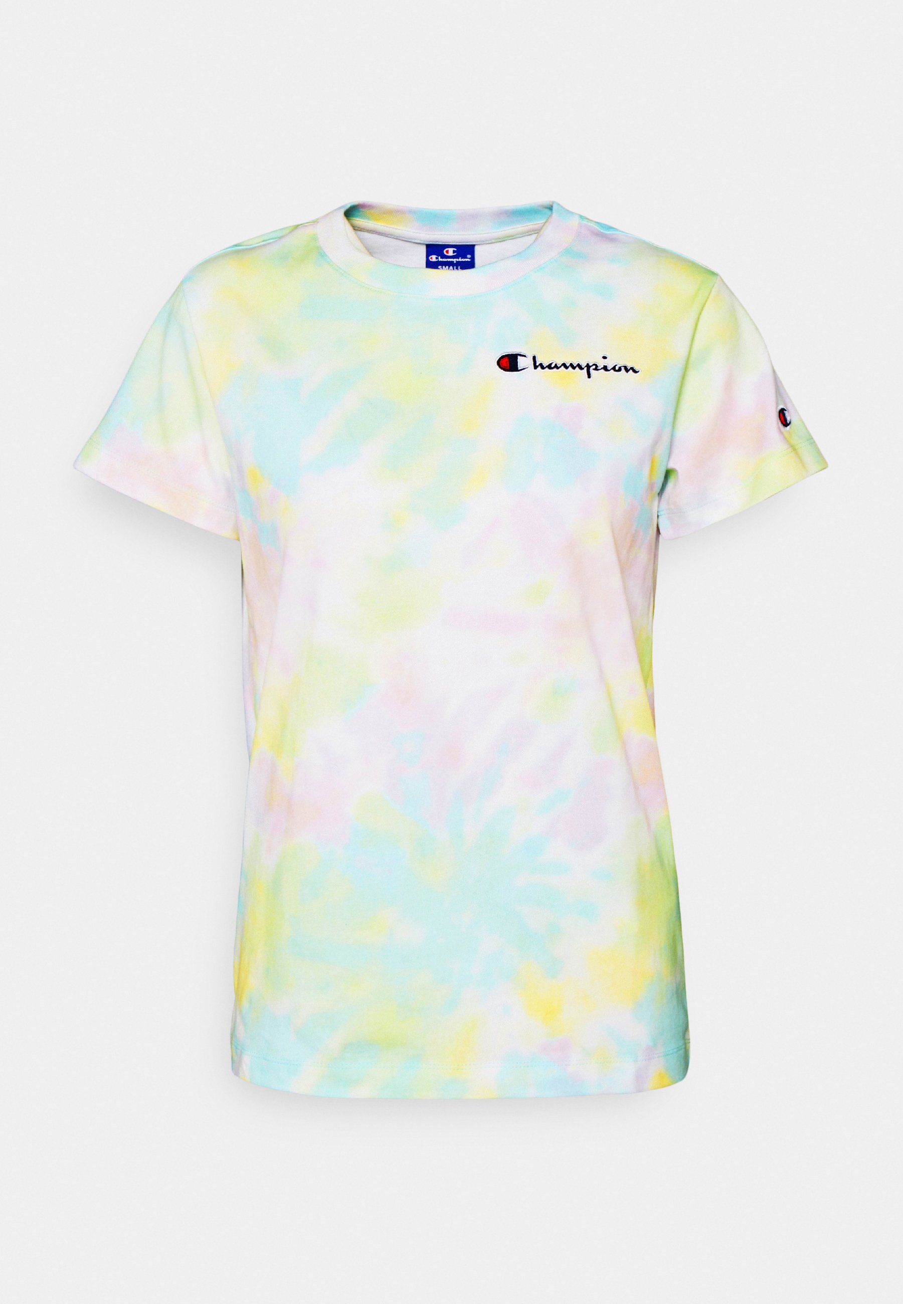 champion multi color tee