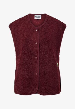 Pieces PCKATTY ciemnoczerwony